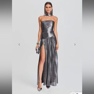 Retrofete Silver Gown